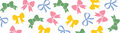 Colorful Bow Pattern Image Not Available